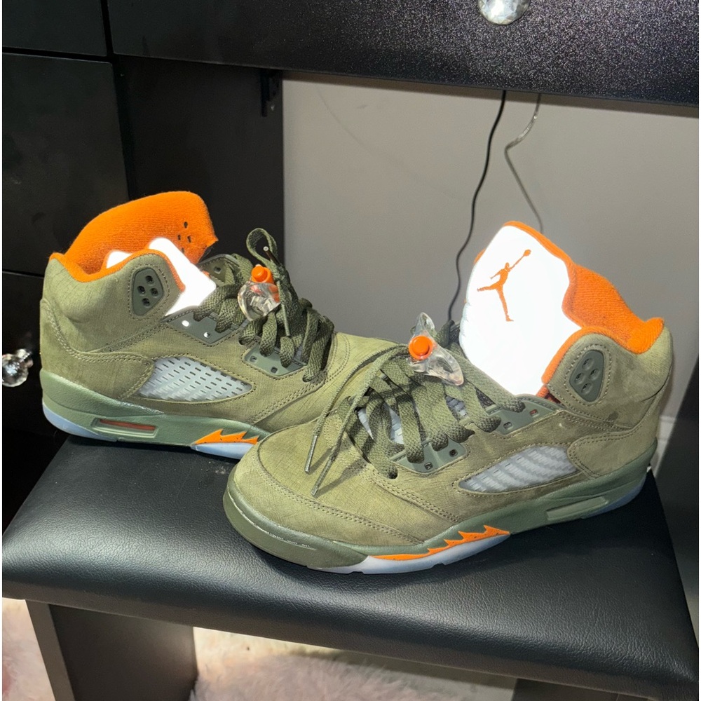 Air Jordan 5 "Olive" sneakers